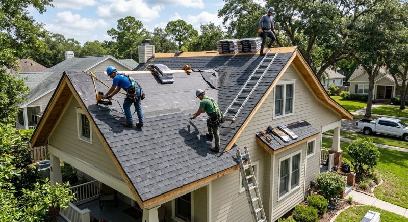 House Roof Installation in Worcester, MA